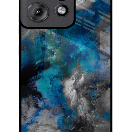 Artwork Moto Edge 50 Pro 5G Glass Case Back Cover by Casekaro