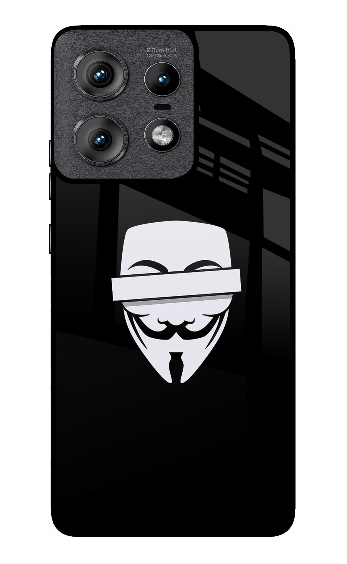 Anonymous Face Moto Edge 50 Pro 5G Back Cover