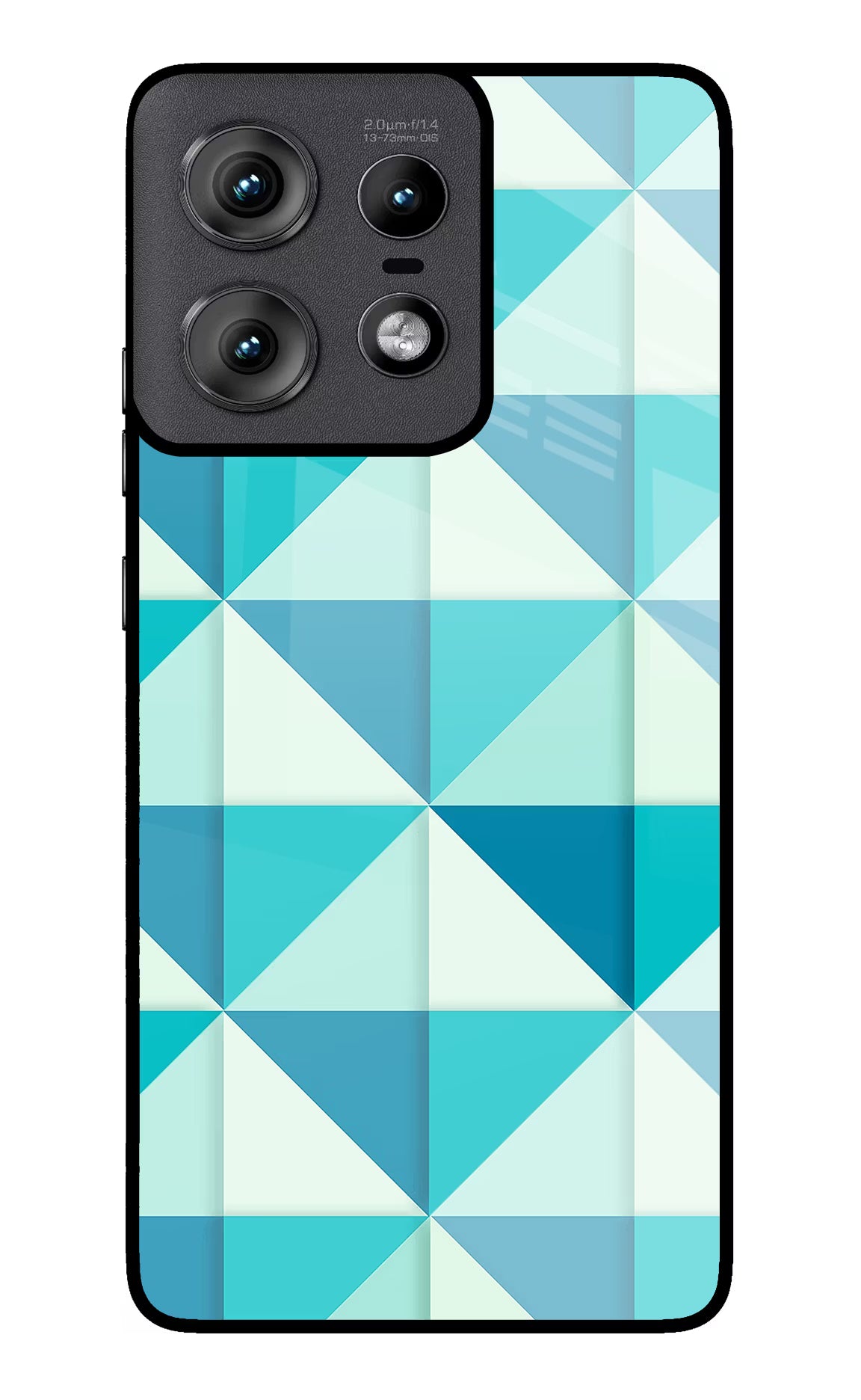 Abstract Moto Edge 50 Pro 5G Glass Case Back Cover by Casekaro