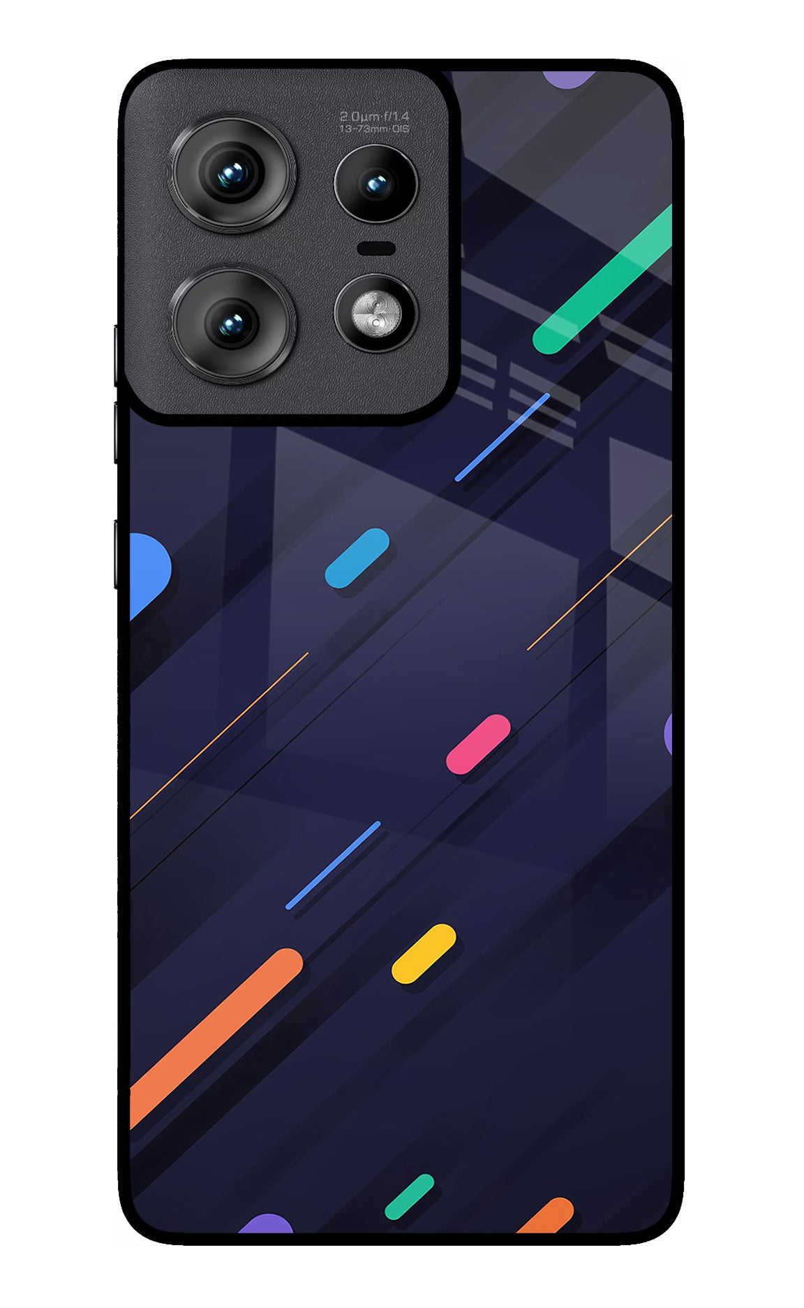 Abstract Design Moto Edge 50 Pro 5G Glass Case