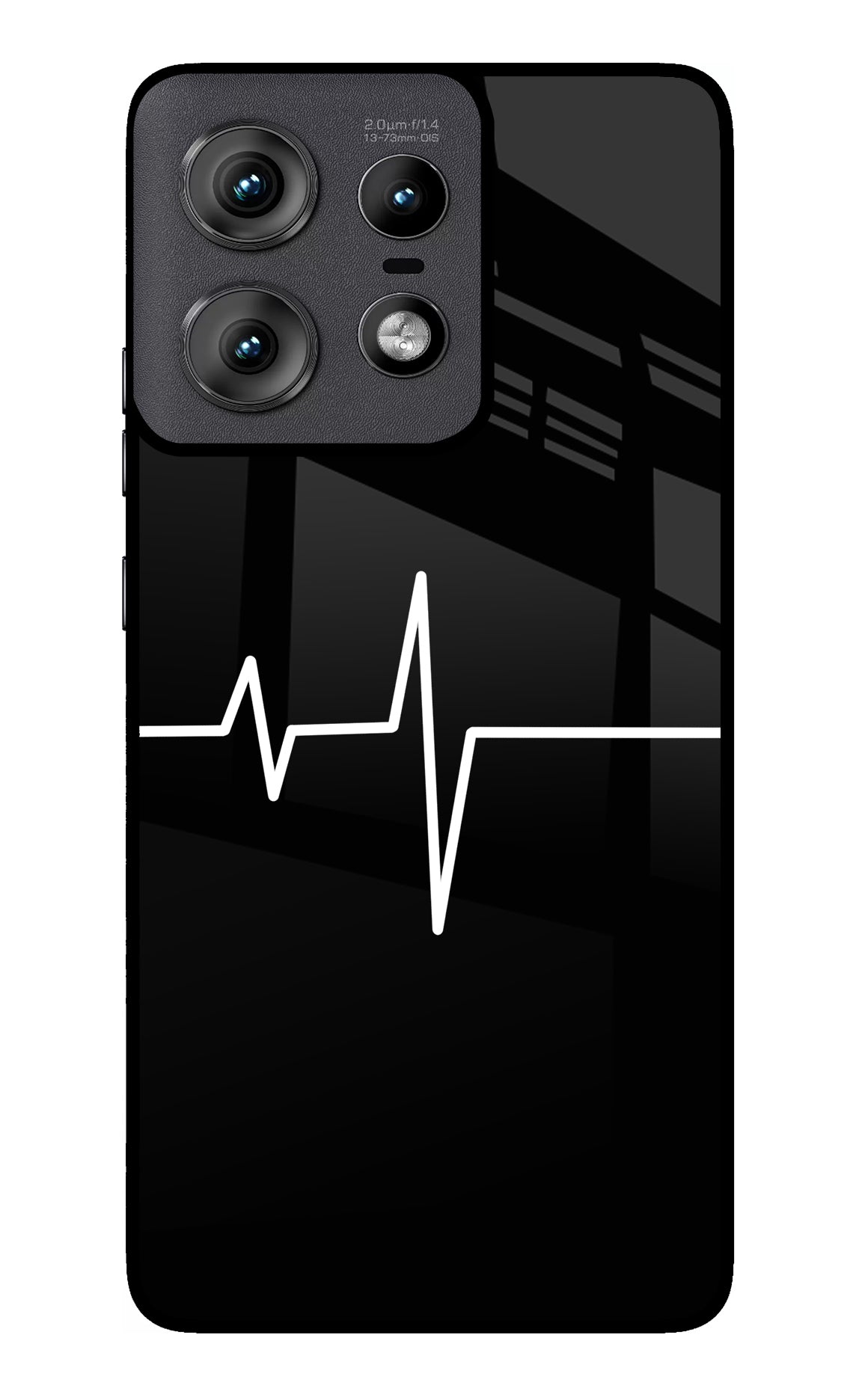 Heart Beats Moto Edge 50 Pro 5G Glass Case