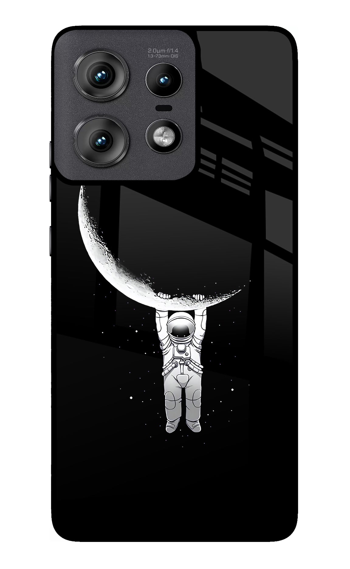 Moon Space Moto Edge 50 Pro 5G Glass Case