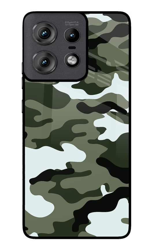 Camouflage Moto Edge 50 Pro 5G Glass Case