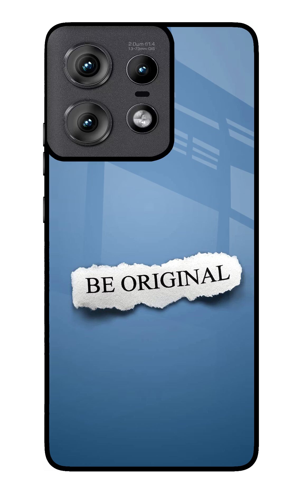Be Original Moto Edge 50 Pro 5G Glass Case Back Cover by Casekaro