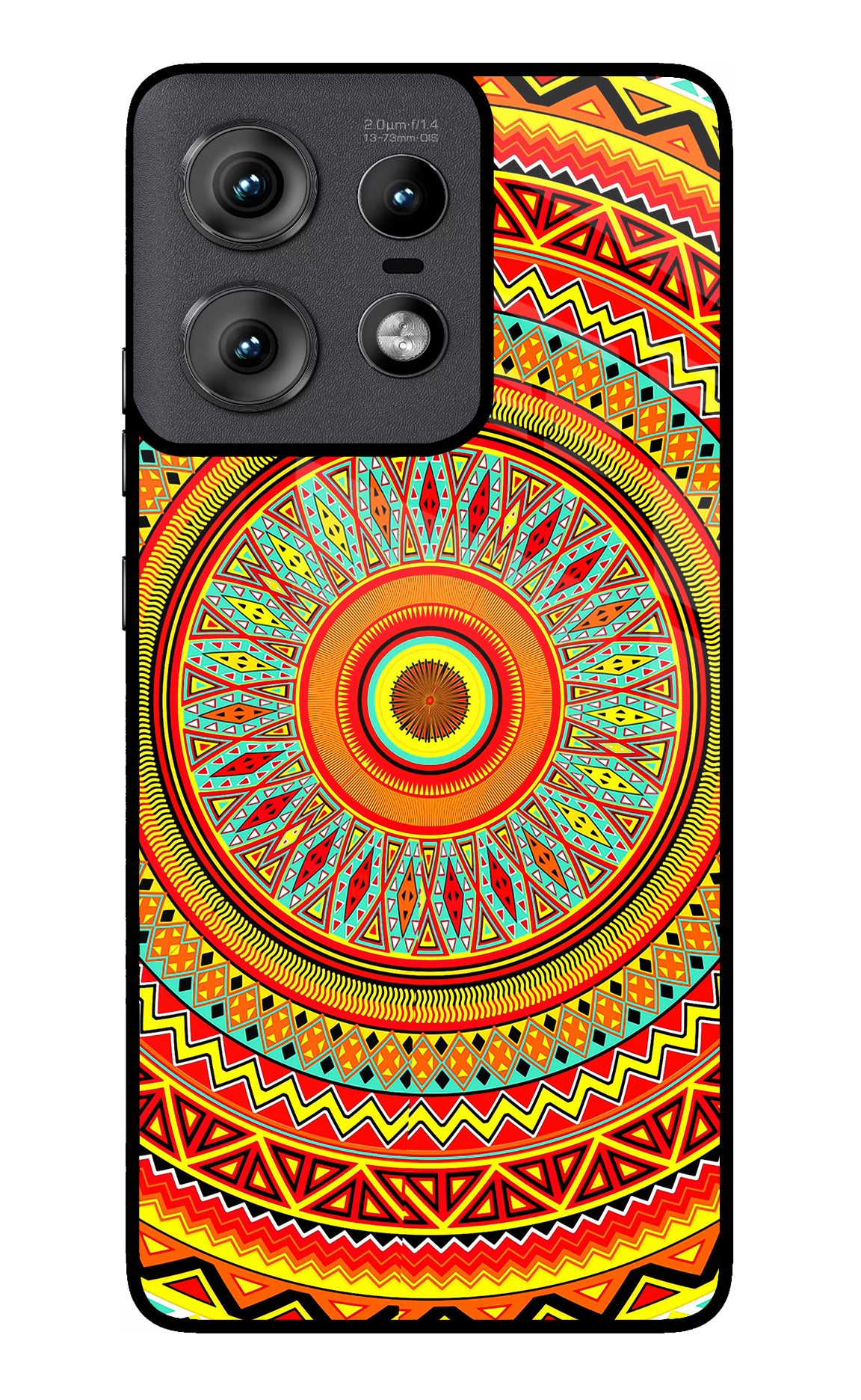 Mandala Pattern Moto Edge 50 Pro 5G Glass Case