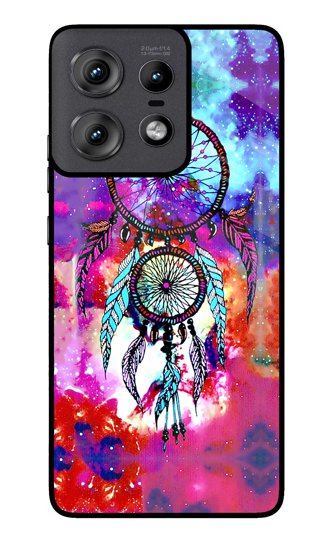 Dream Catcher Abstract Moto Edge 50 Pro 5G Glass Case Back Cover by Casekaro