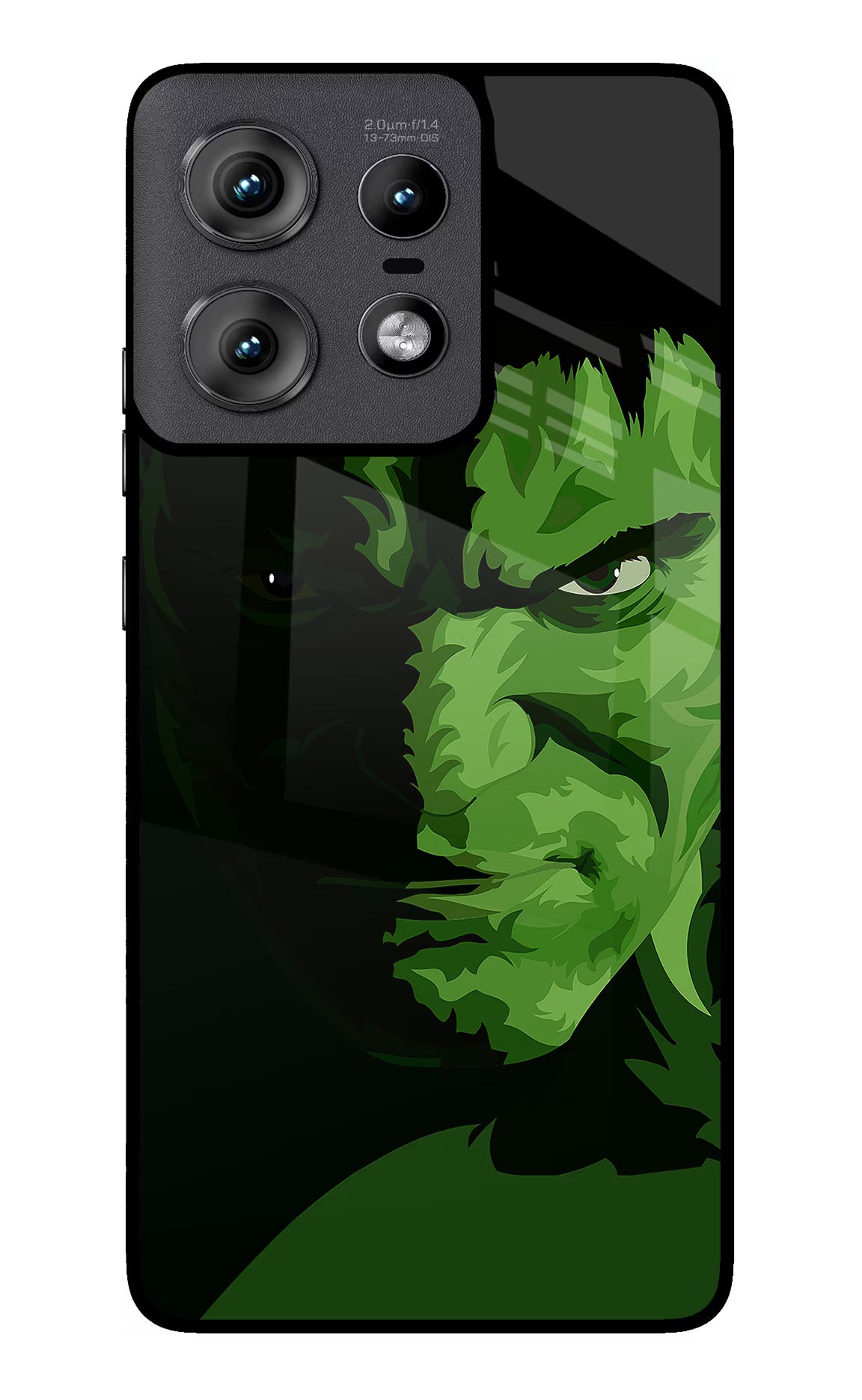 HULK Moto Edge 50 Pro 5G Glass Case Back Cover by Casekaro
