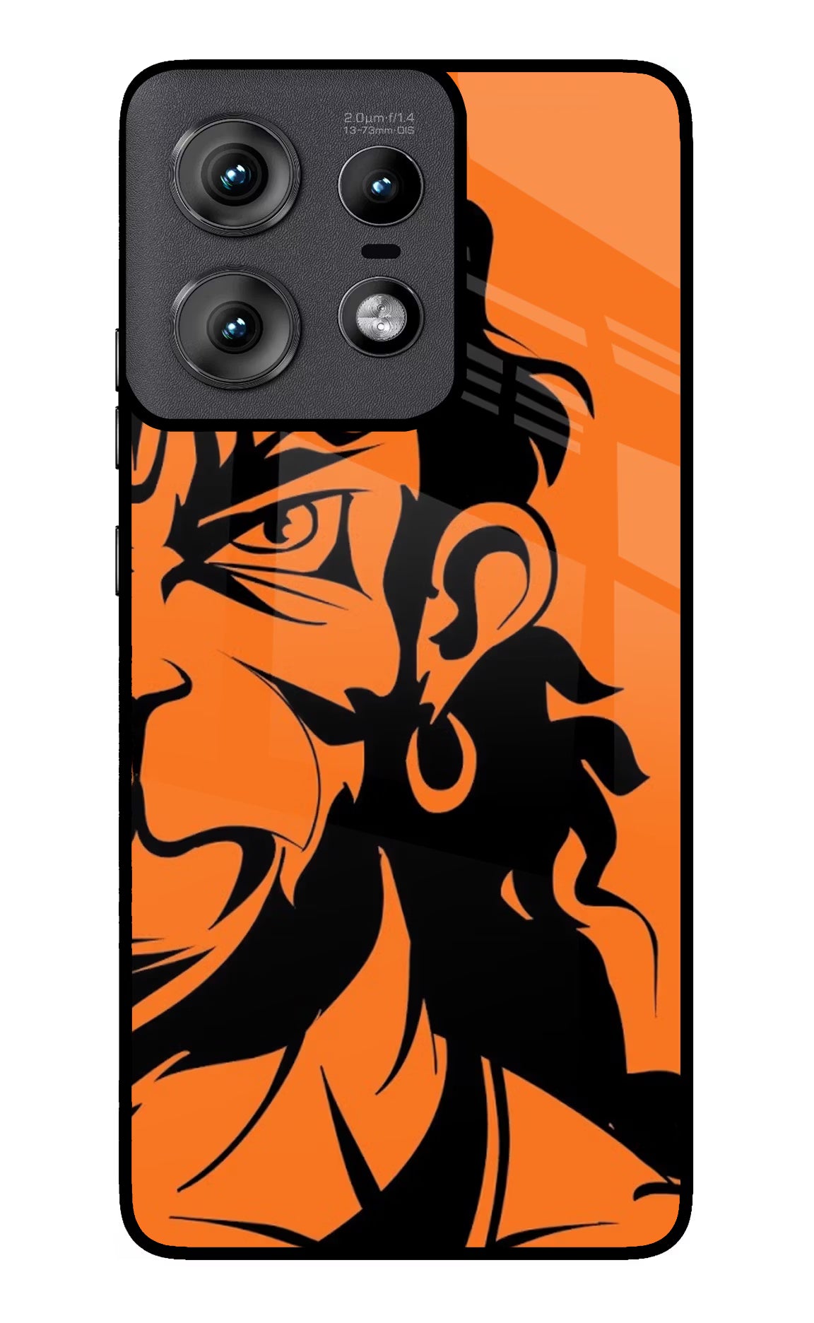 Hanuman Moto Edge 50 Pro 5G Glass Case Back Cover by Casekaro