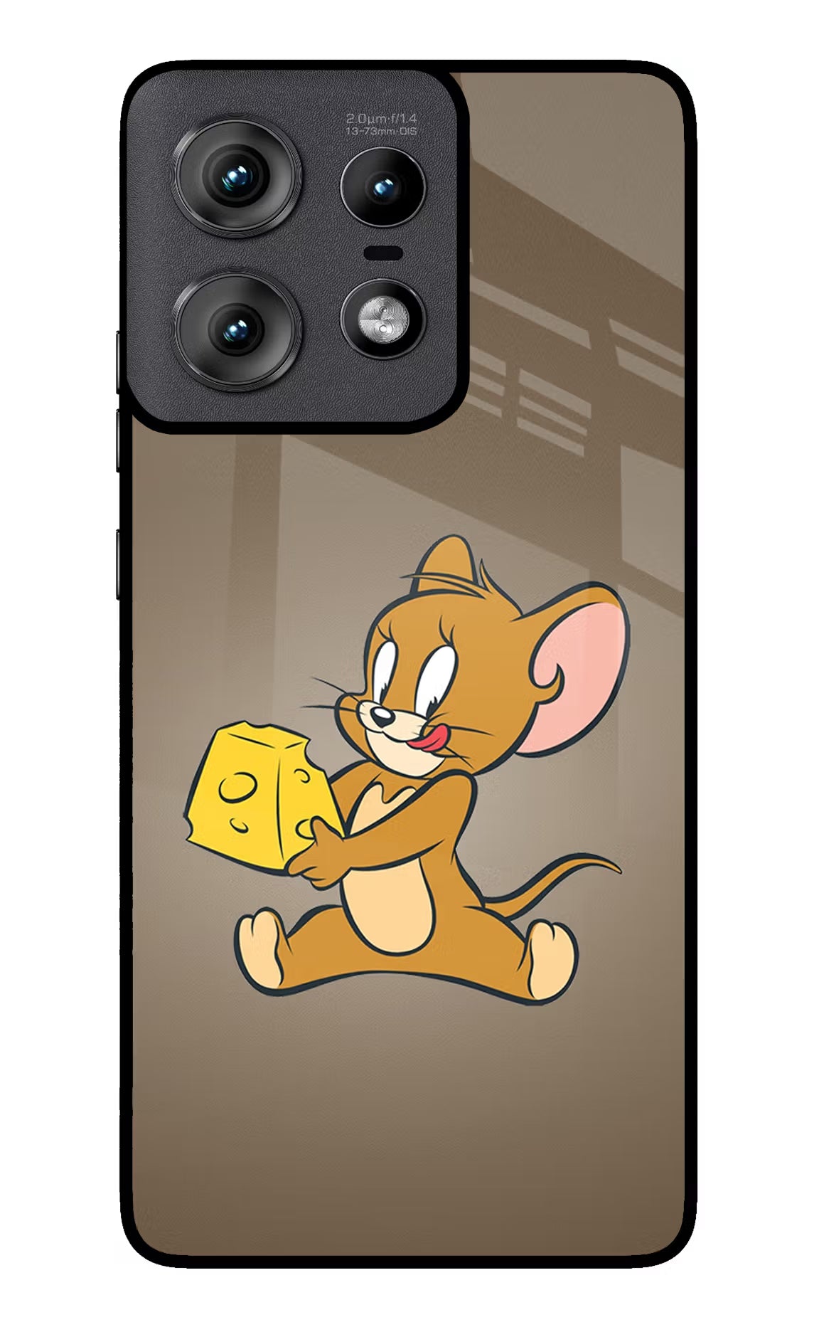 Jerry Moto Edge 50 Pro 5G Glass Case Back Cover by Casekaro