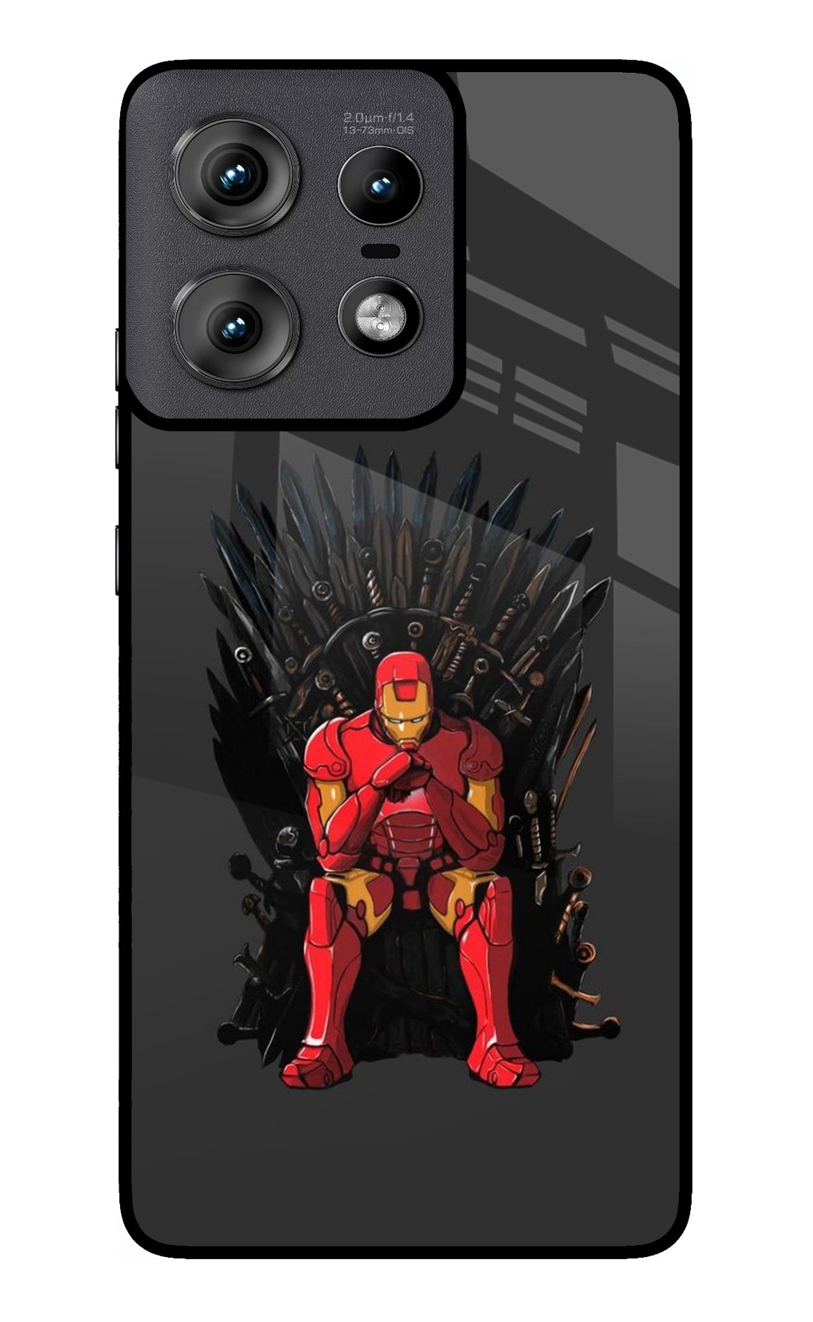 Ironman Throne Moto Edge 50 Pro 5G Glass Case