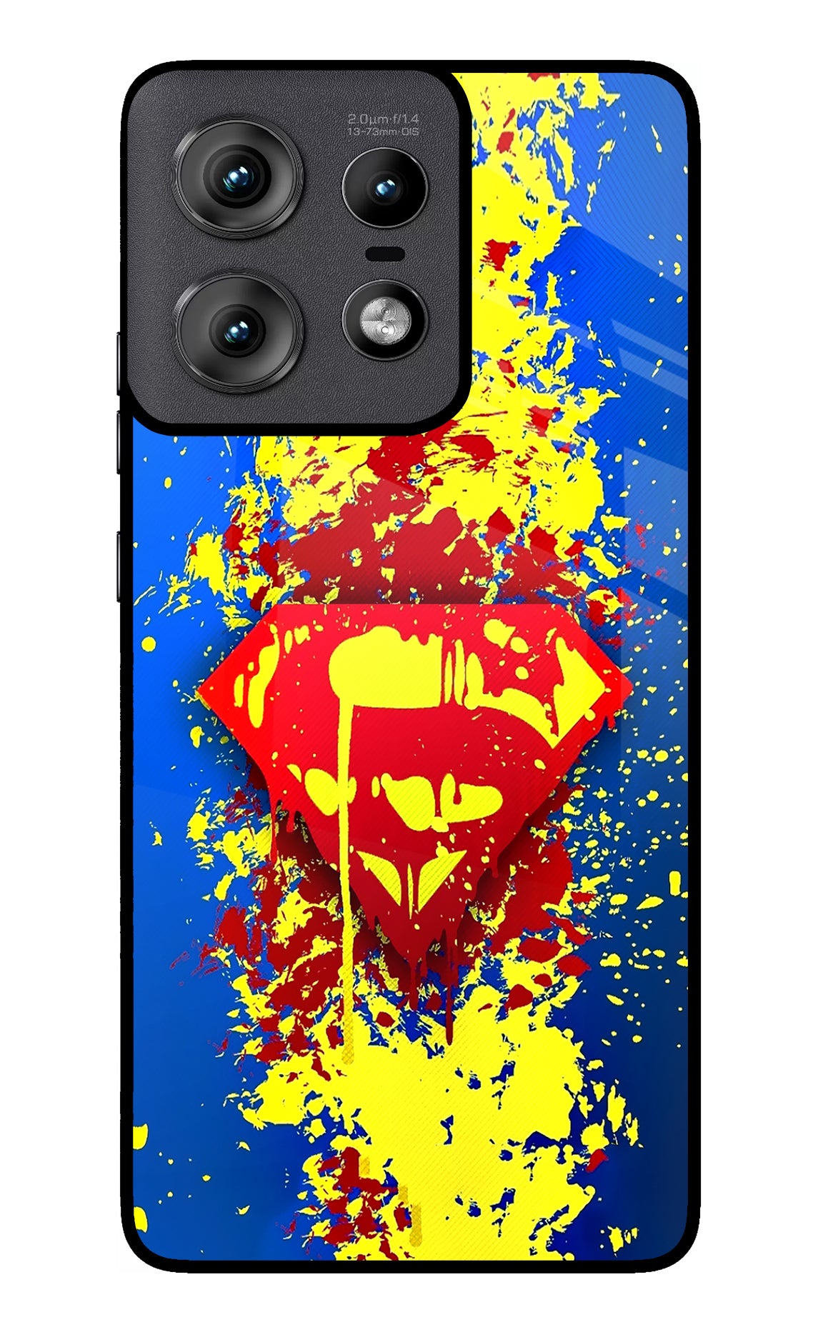 Superman logo Moto Edge 50 Pro 5G Glass Case