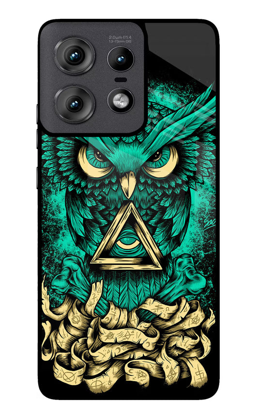 Green Owl Moto Edge 50 Pro 5G Glass Case