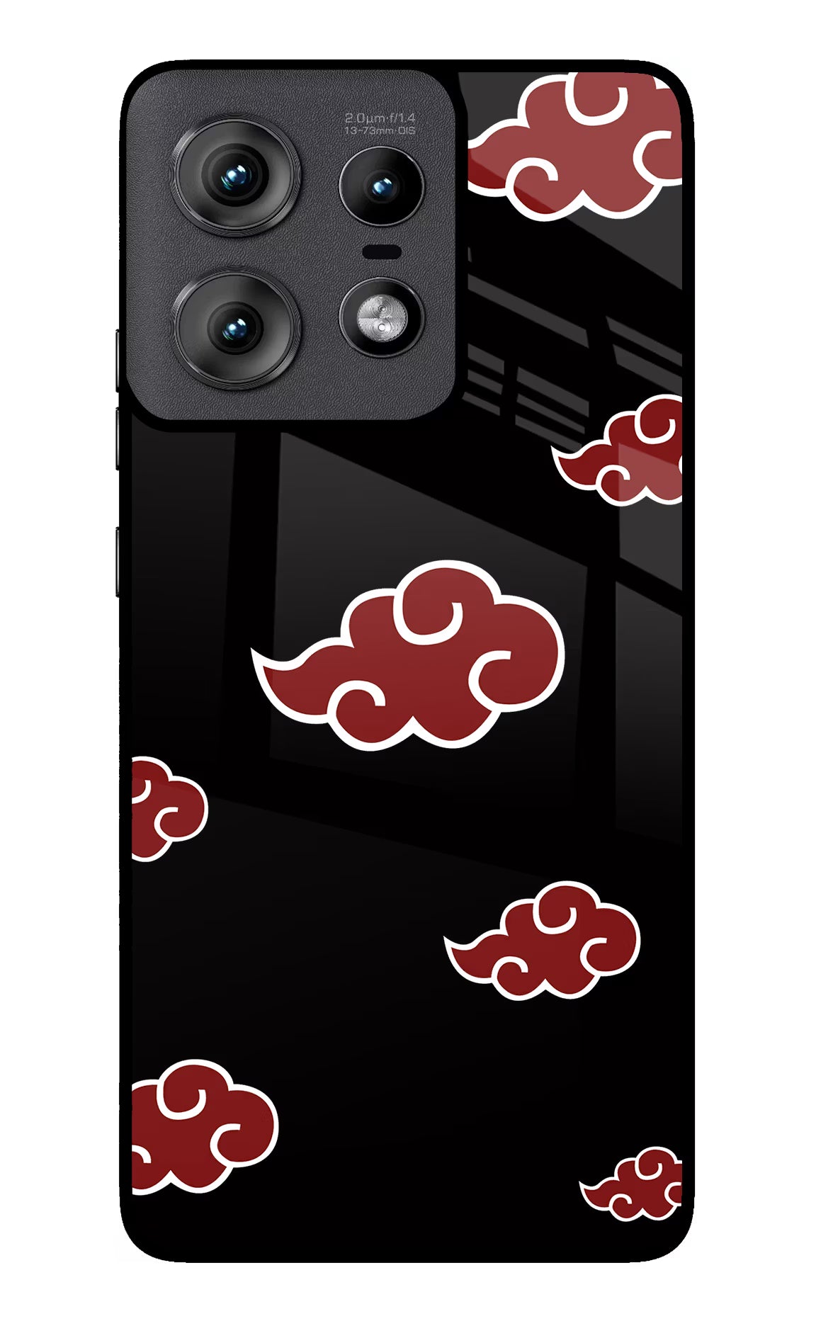 Akatsuki Moto Edge 50 Pro 5G Glass Case Back Cover by Casekaro