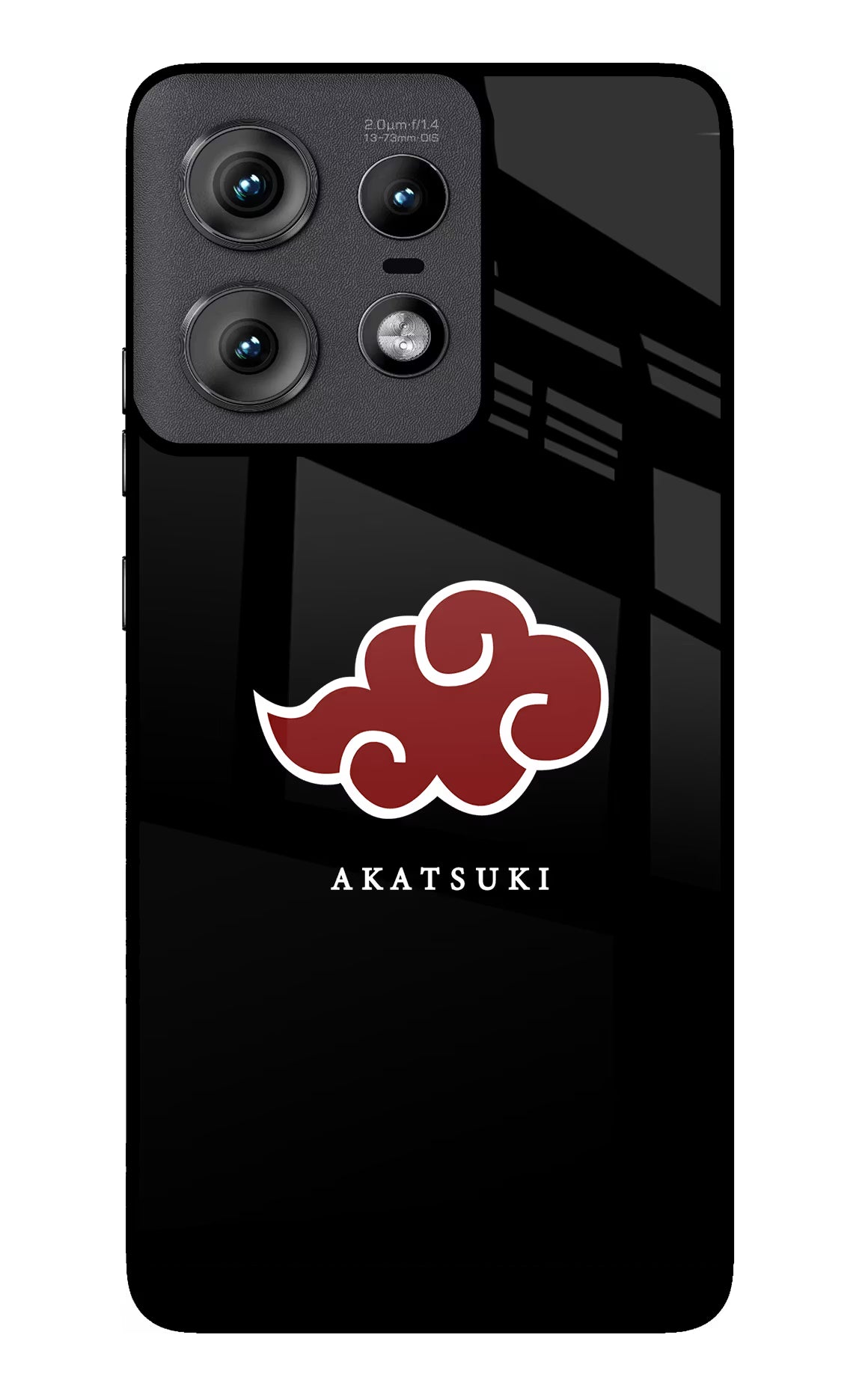 Akatsuki Moto Edge 50 Pro 5G Glass Case Back Cover by Casekaro