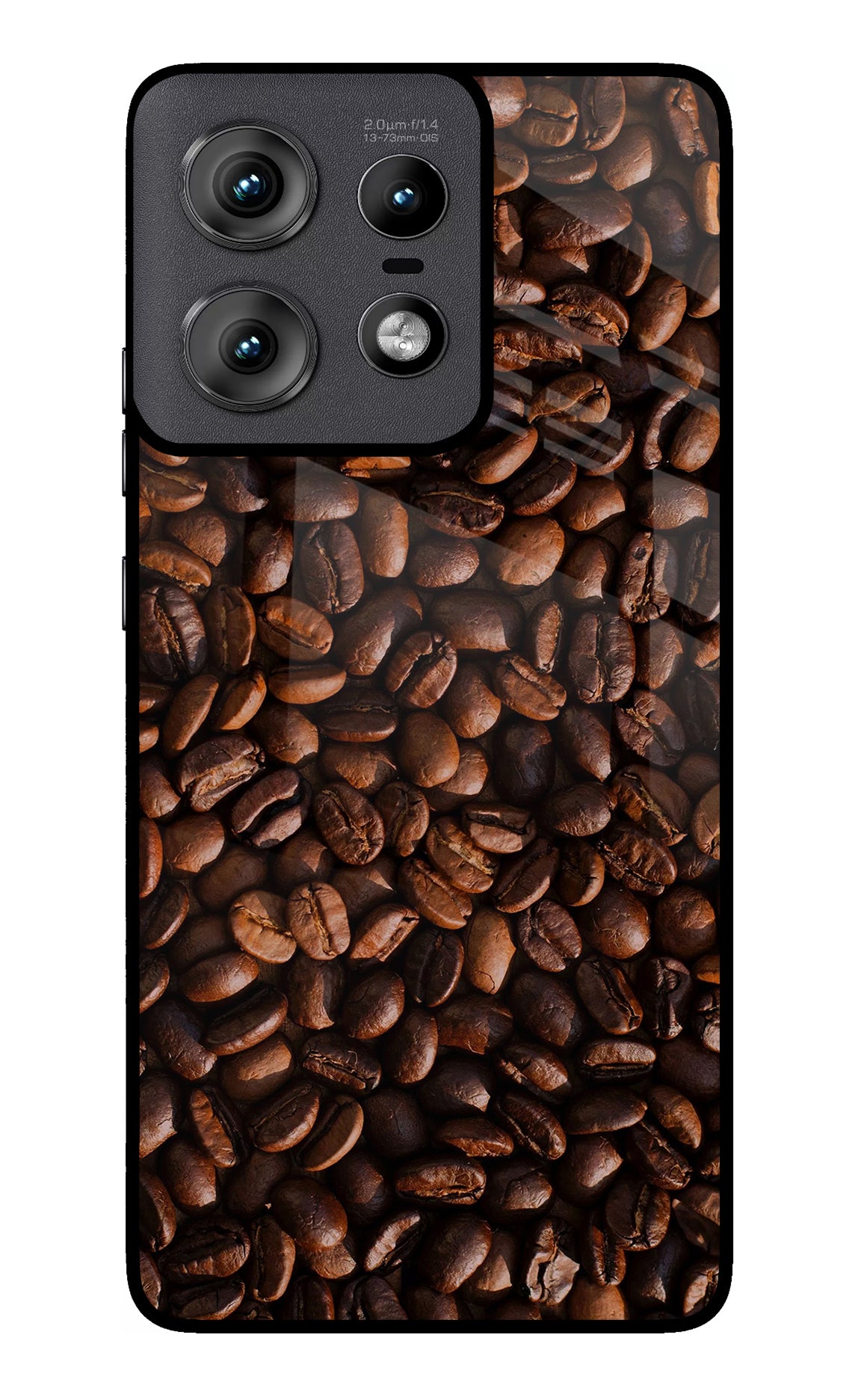 Coffee Beans Moto Edge 50 Pro 5G Glass Case