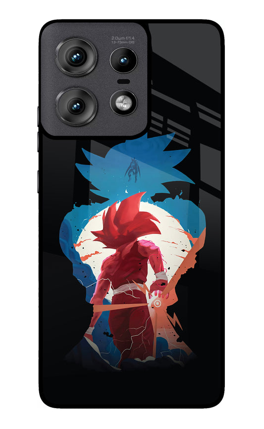 Goku Moto Edge 50 Pro 5G Glass Case