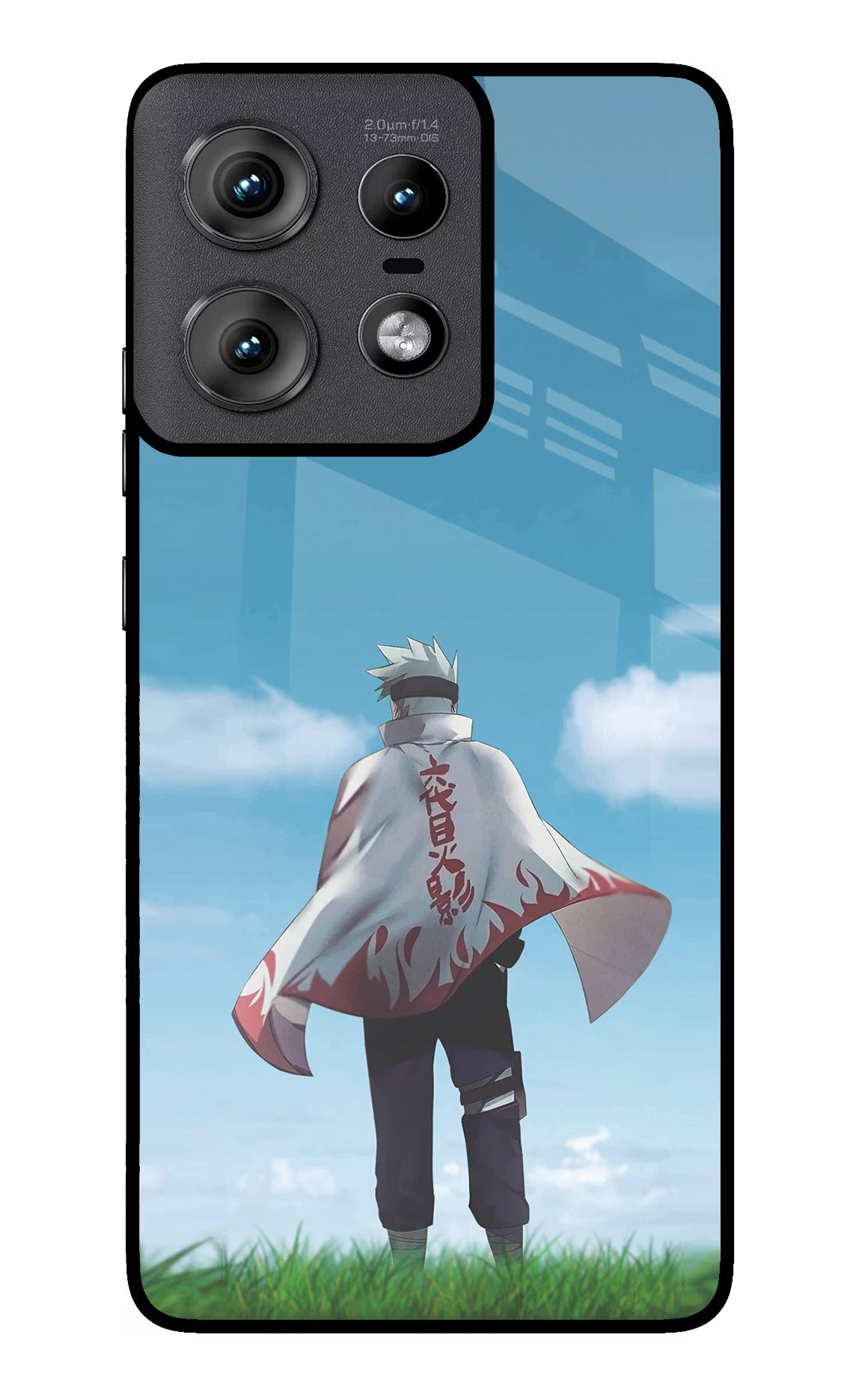 Kakashi Moto Edge 50 Pro 5G Glass Case Back Cover by Casekaro