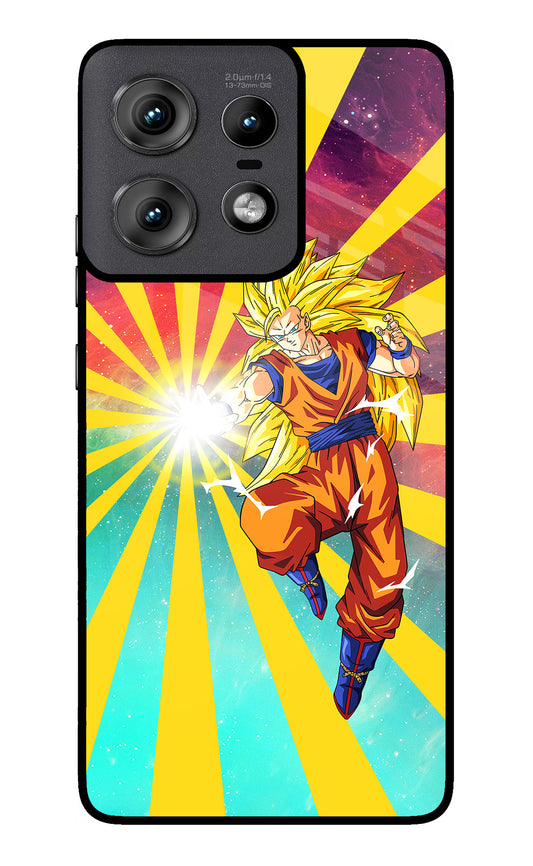 Goku Super Saiyan Moto Edge 50 Pro 5G Glass Case