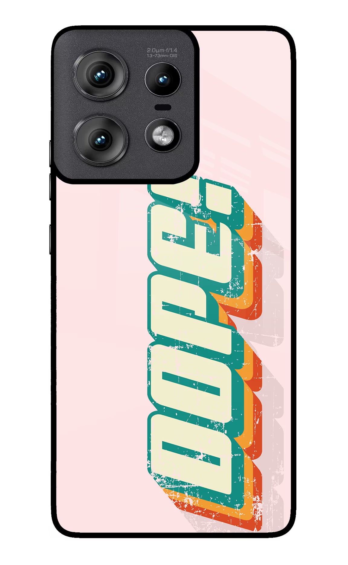 Dope Moto Edge 50 Pro 5G Glass Case Back Cover by Casekaro