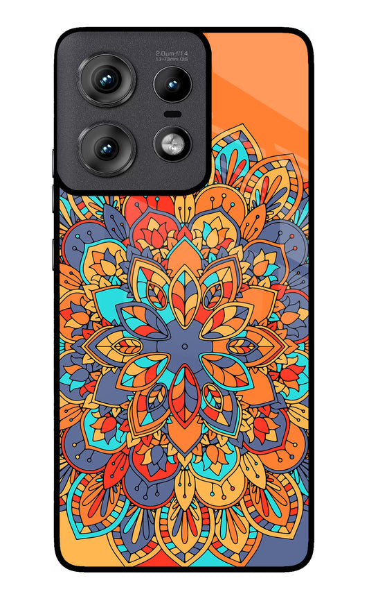 Color Mandala Moto Edge 50 Pro 5G Glass Case