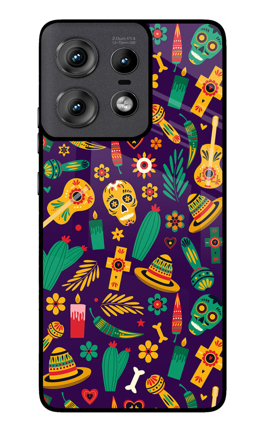 Mexican Artwork Moto Edge 50 Pro 5G Glass Case