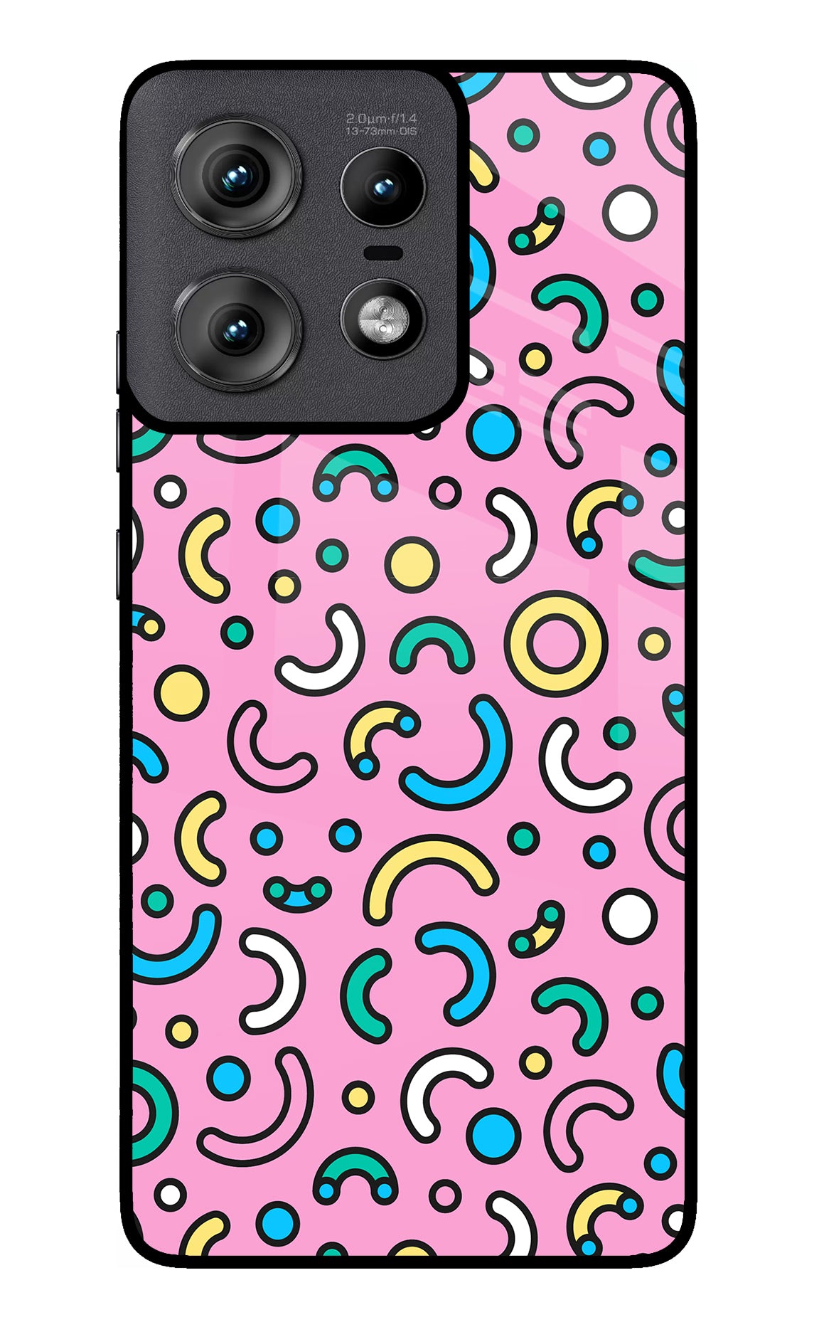 Memphis Design Moto Edge 50 Pro 5G Back Cover