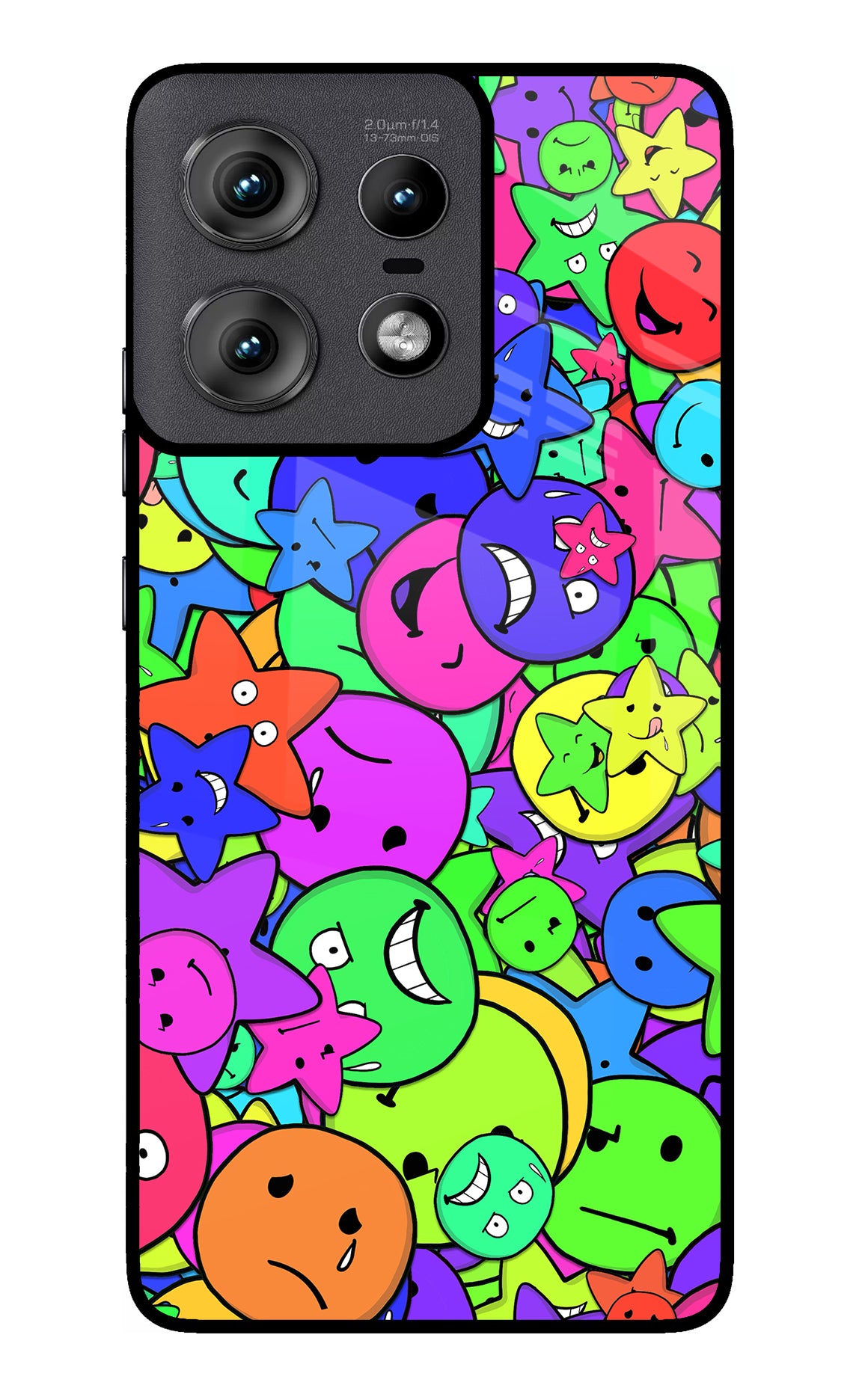 Fun Doodle Moto Edge 50 Pro 5G Glass Case