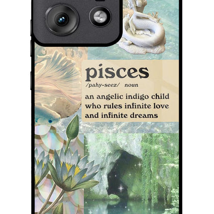 Pisces Zodiac Moto Edge 50 Pro 5G Glass Case