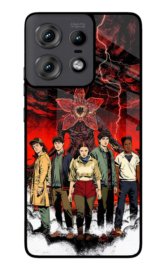 Ordinary Things Characters Moto Edge 50 Pro 5G Glass Case