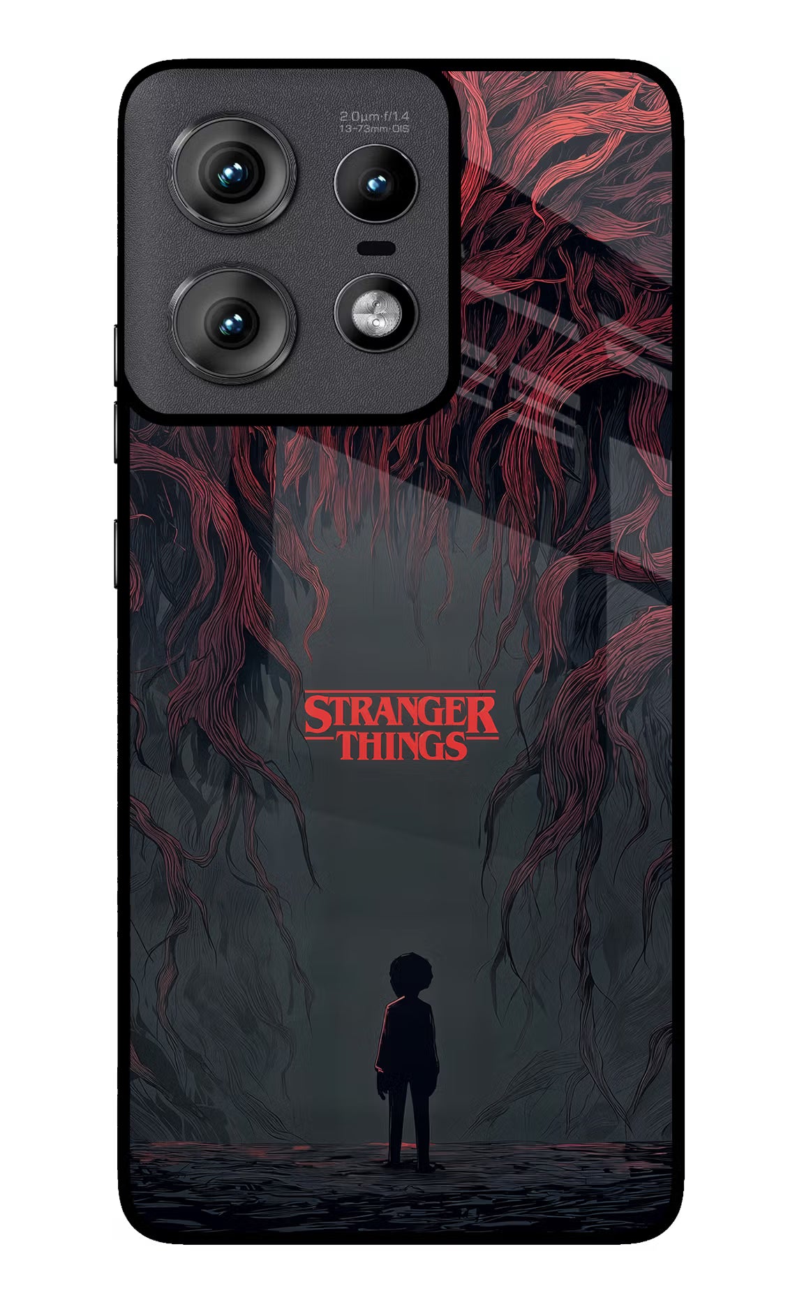 Ordinary Things Dark Side Moto Edge 50 Pro 5G Glass Case Back Cover by Casekaro