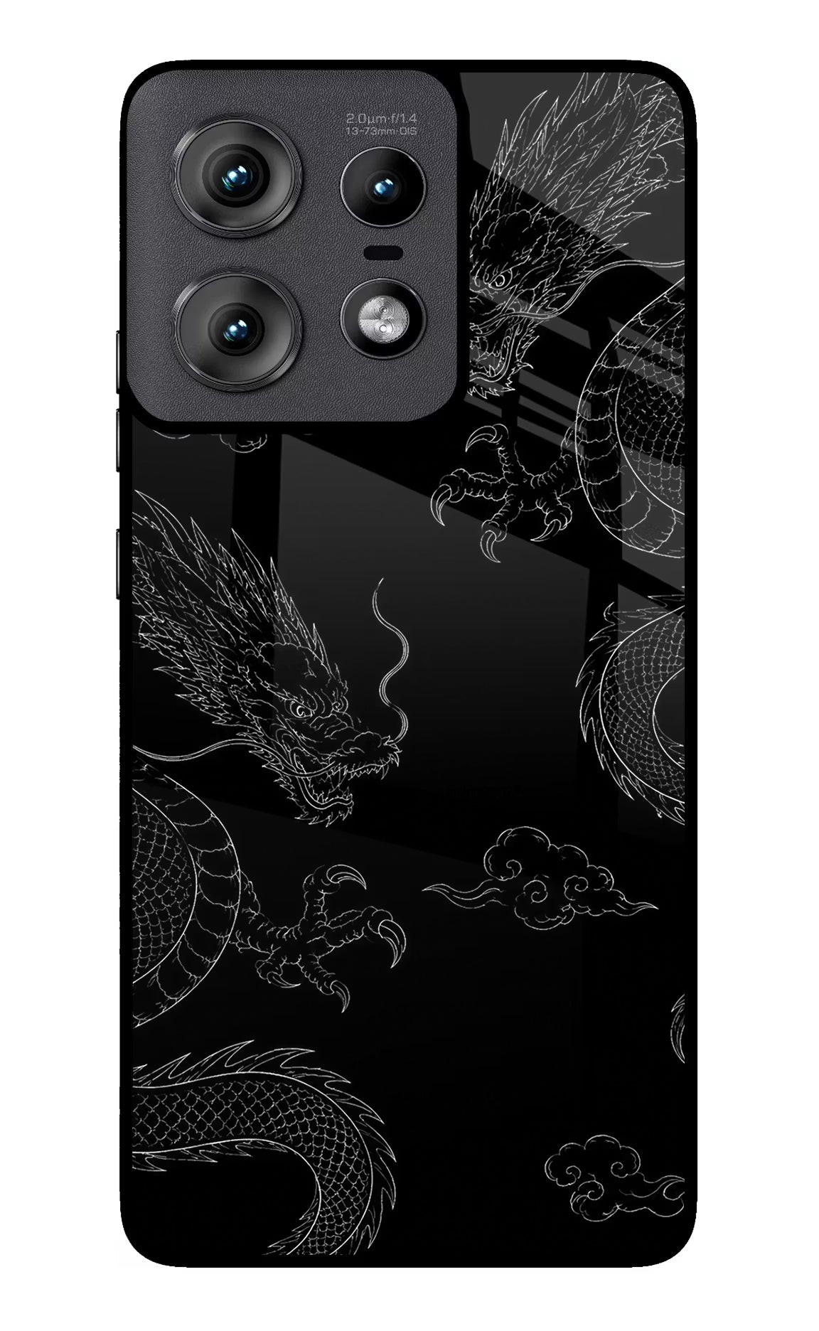 Twin Dragons Moto Edge 50 Pro 5G Glass Case