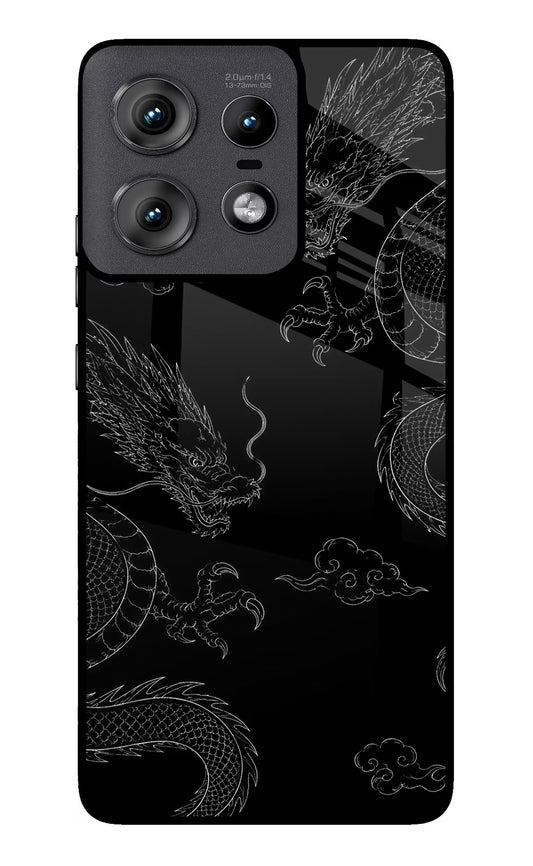 Twin Dragons Moto Edge 50 Pro 5G Glass Case