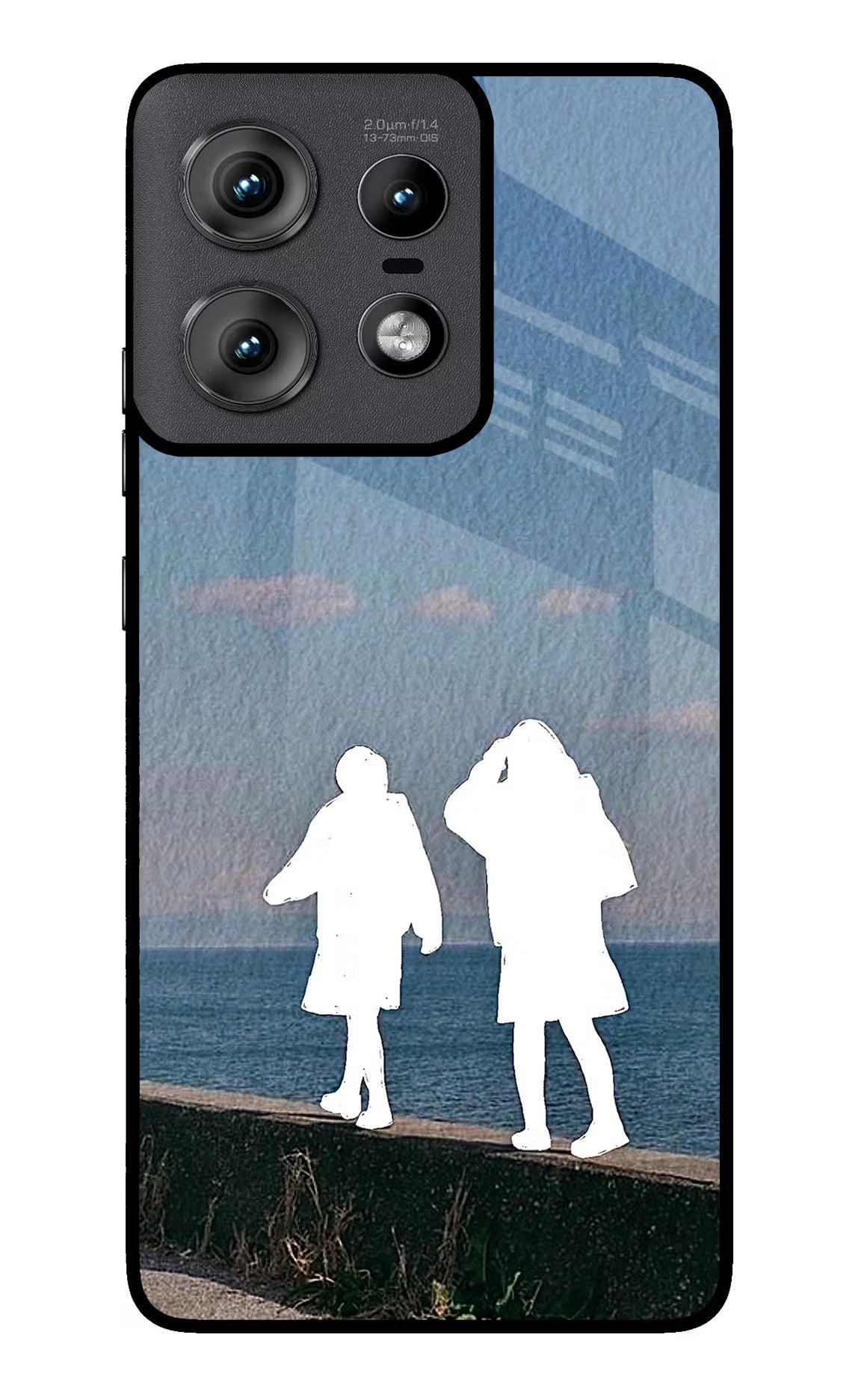 Coastal Dream Moto Edge 50 Pro 5G Glass Case