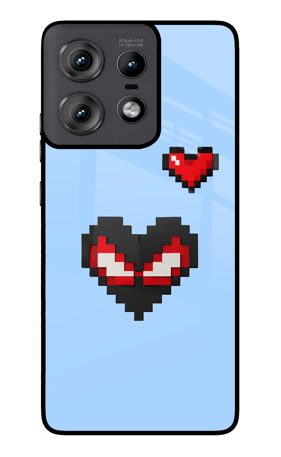 Peter Heart Moto Edge 50 Pro 5G Glass Case