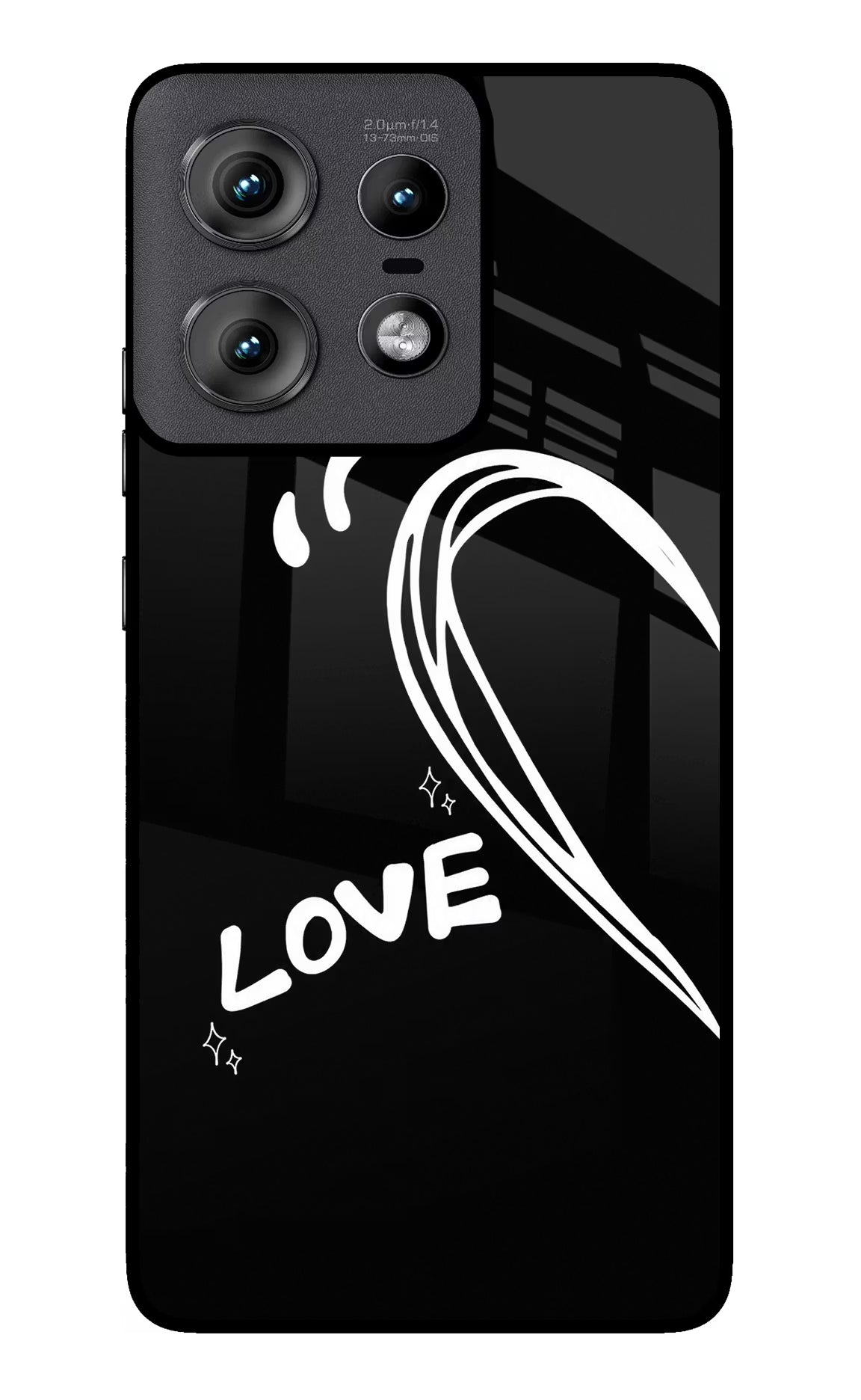 Love Line Moto Edge 50 Pro 5G Glass Case
