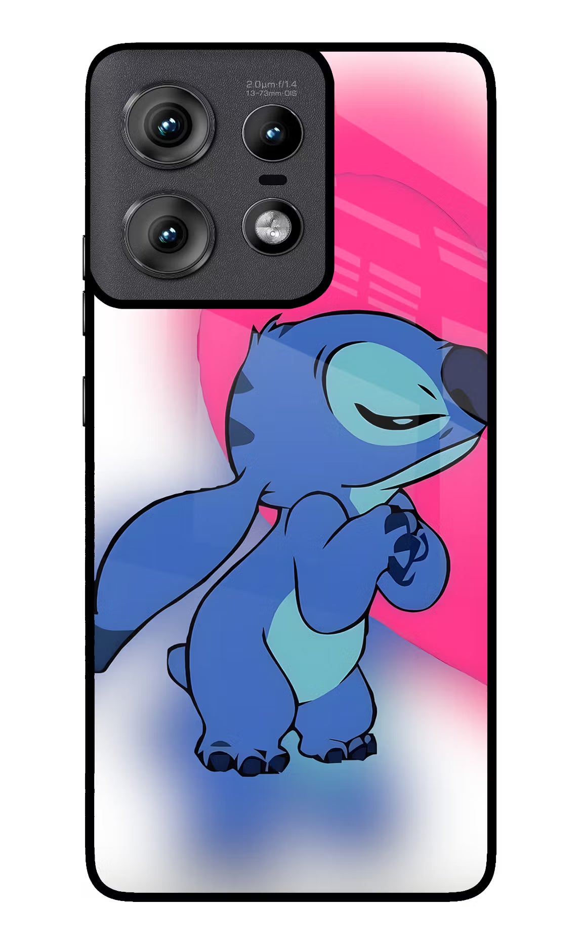 Stitch Hug Moto Edge 50 Pro 5G Glass Case