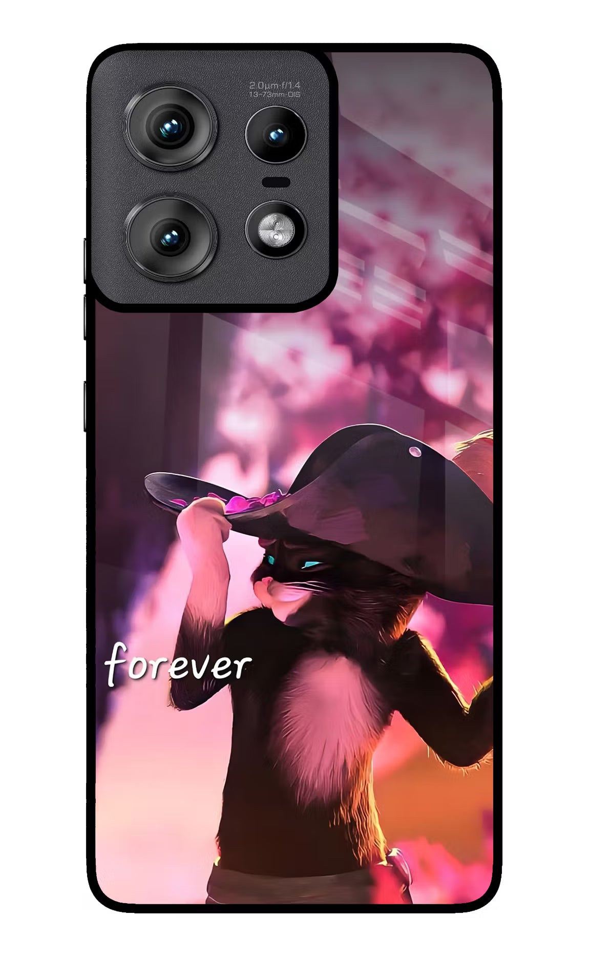 Forever Cat Moto Edge 50 Pro 5G Glass Case