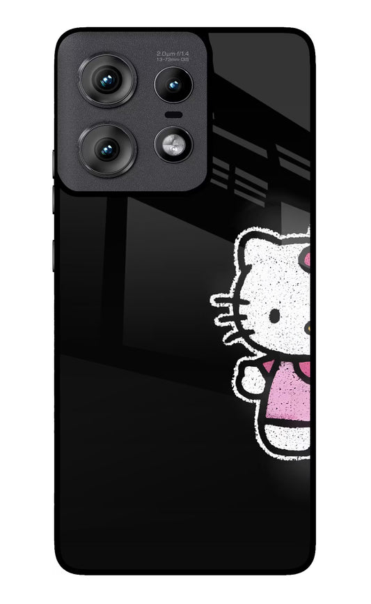Kitty Charm Moto Edge 50 Pro 5G Glass Case