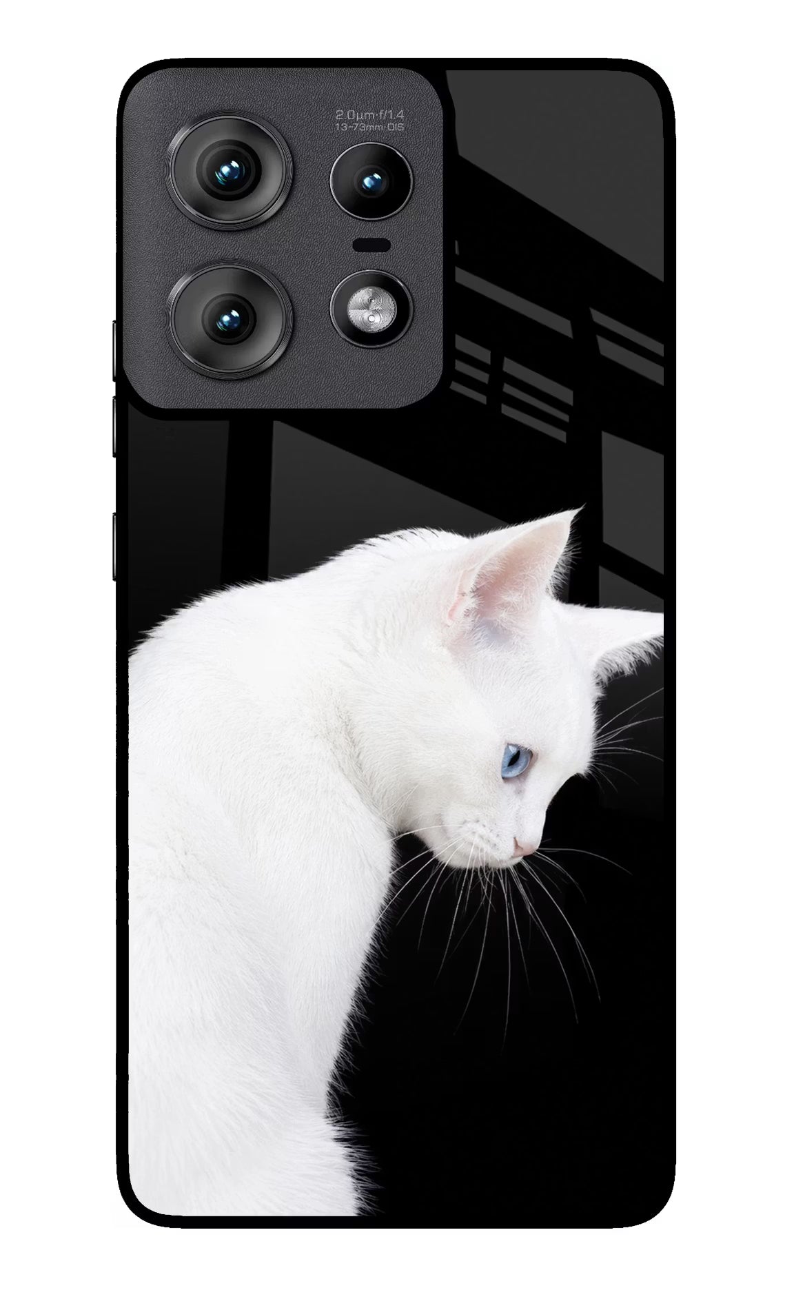 Snow Gaze Moto Edge 50 Pro 5G Glass Case