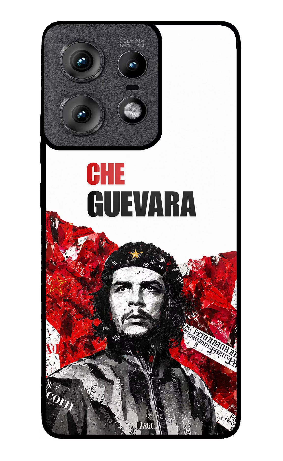 Che Guevara Revolution Moto Edge 50 Pro 5G Glass Case
