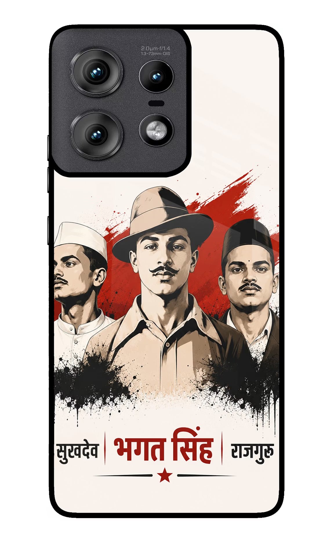Sardar Patel Iron Will Moto Edge 50 Pro 5G Glass Case