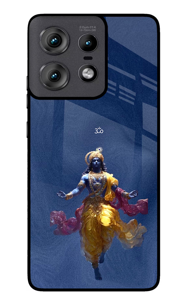 Cosmic Krishna Moto Edge 50 Pro 5G Glass Case
