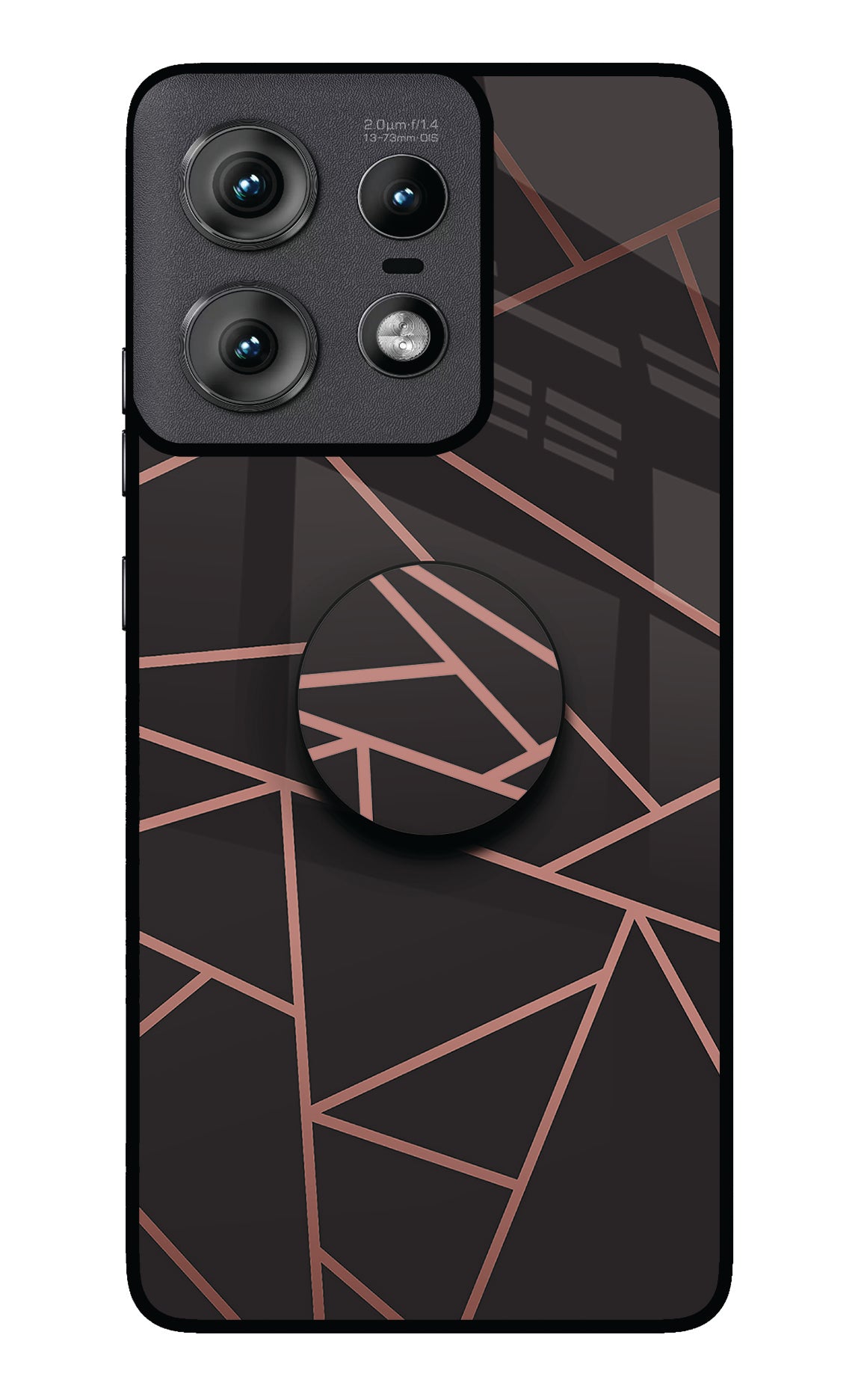 Geometric Pattern Moto Edge 50 Pro 5G Pop Case