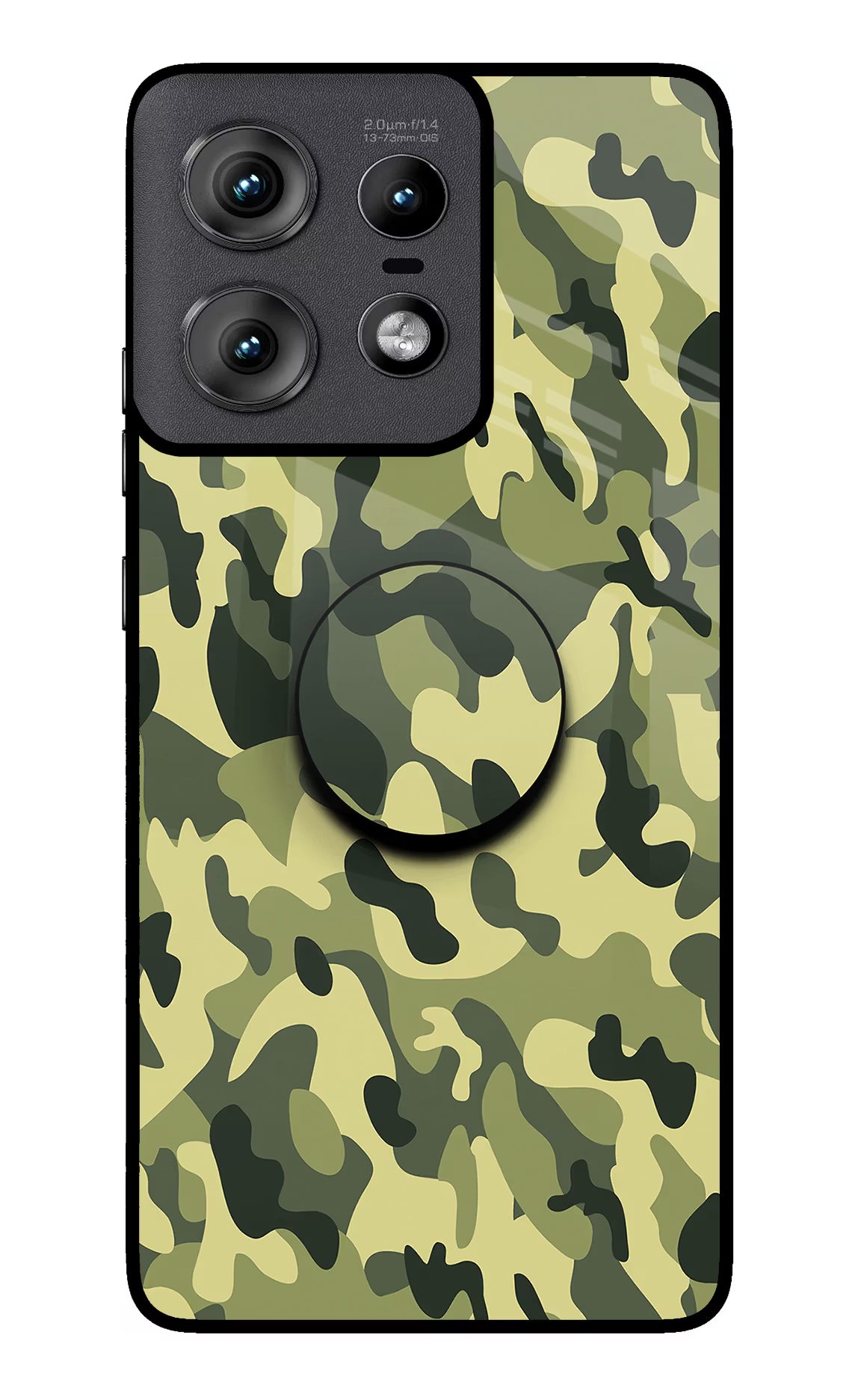 Camouflage Moto Edge 50 Pro 5G Pop Case by Casekaro