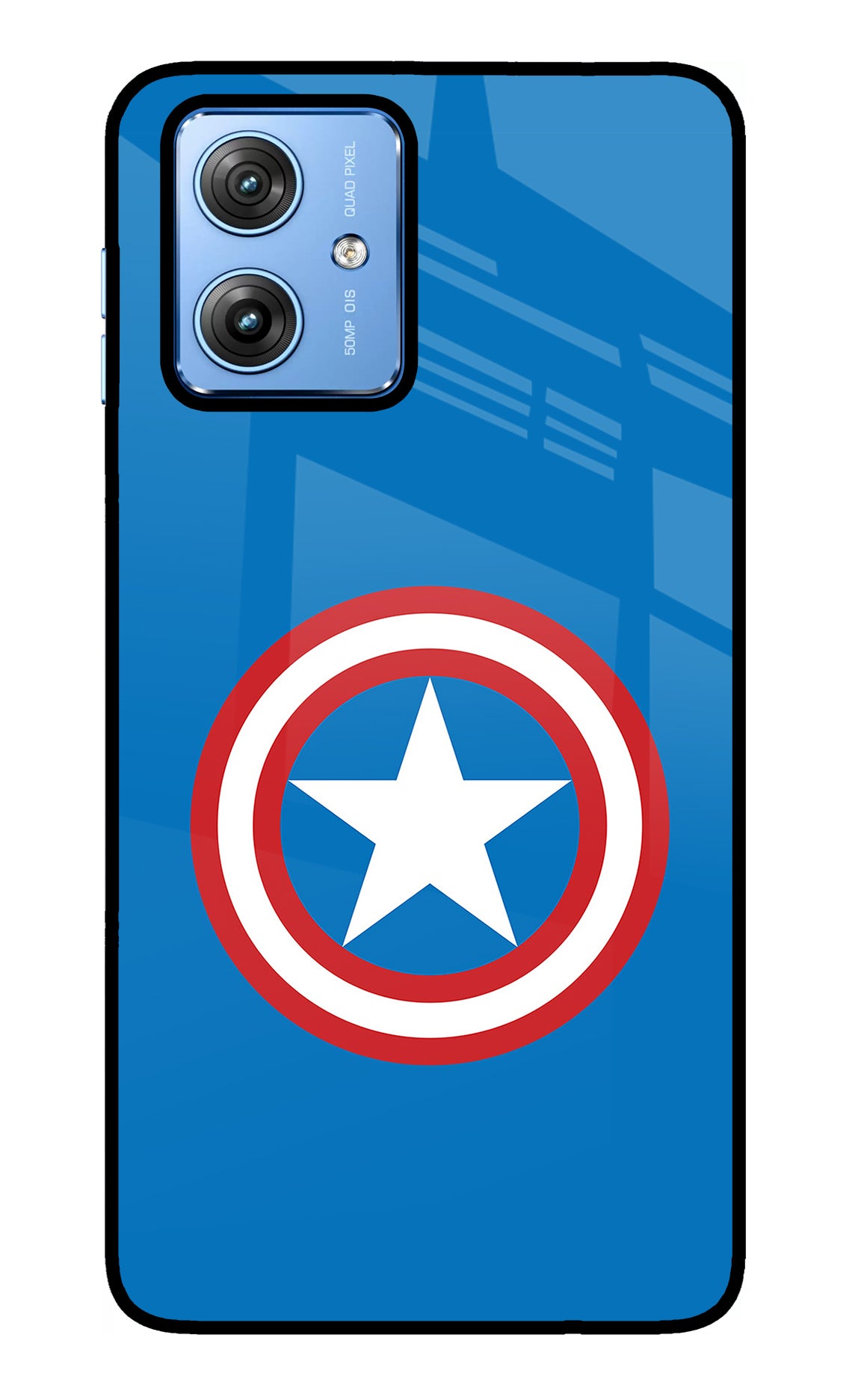 Captain America Logo Moto G64 5G Glass Case