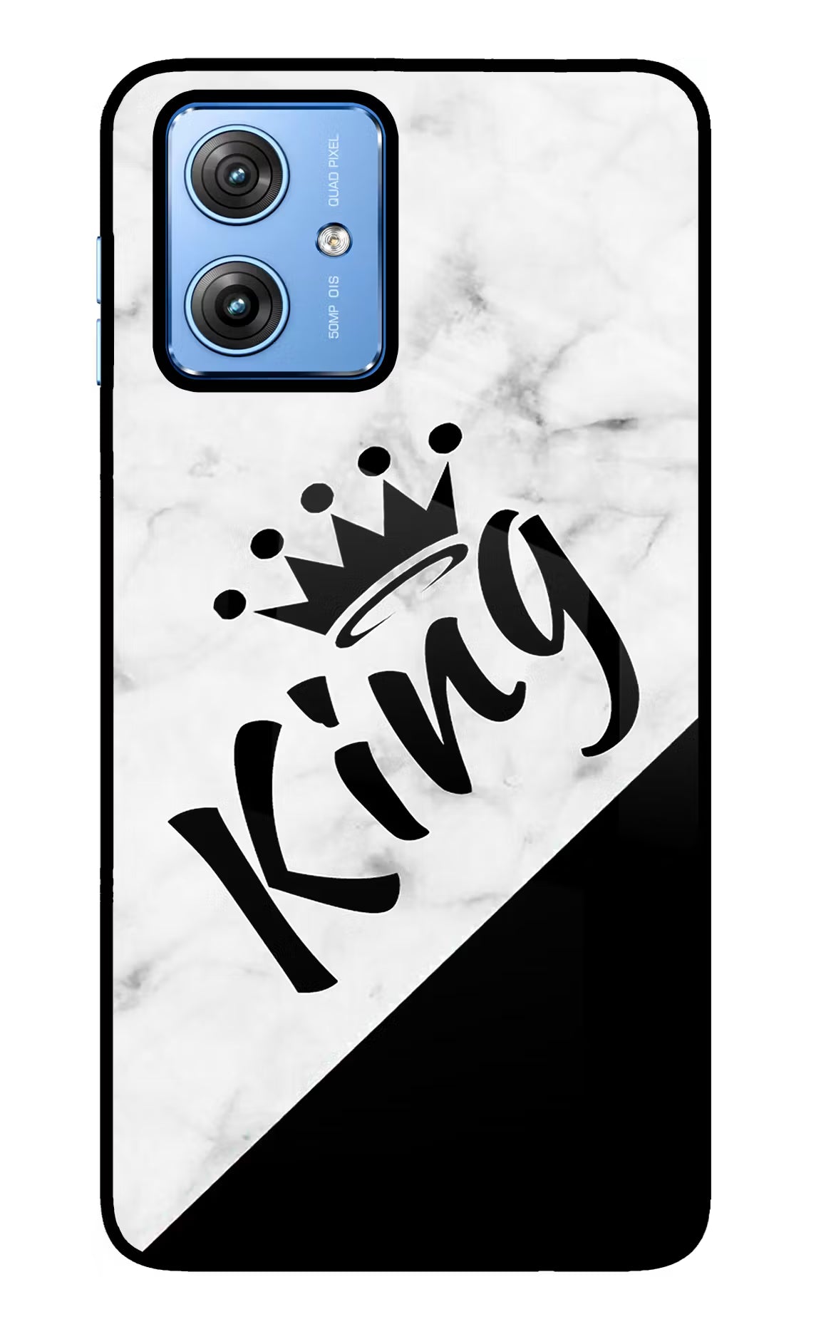 King Moto G64 5G Glass Case Back Cover by Casekaro