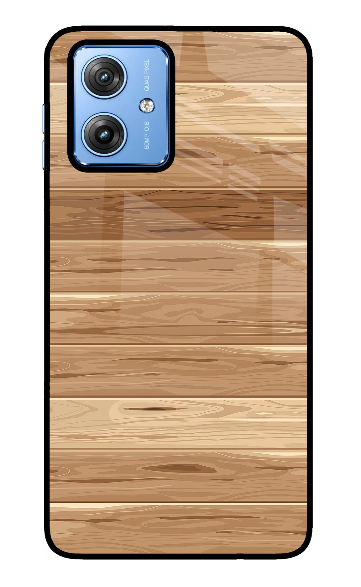 Wooden Vector Moto G64 5G Back Cover