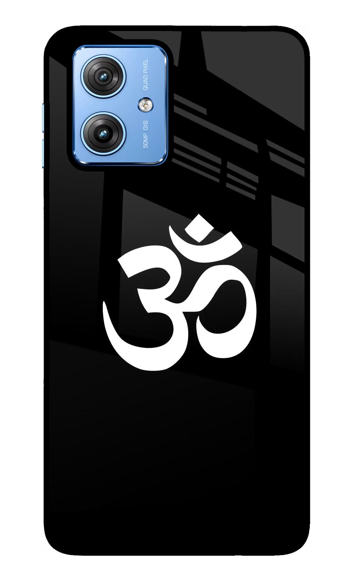 Om Moto G64 5G Glass Case Back Cover by Casekaro