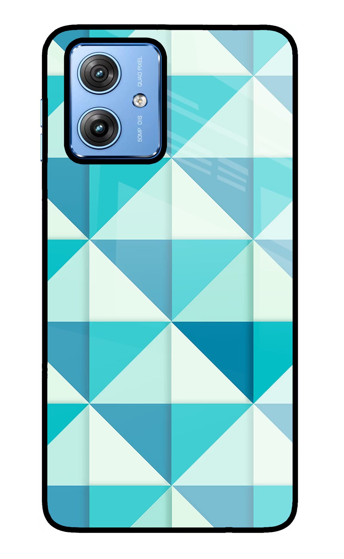 Abstract Moto G64 5G Glass Case Back Cover by Casekaro