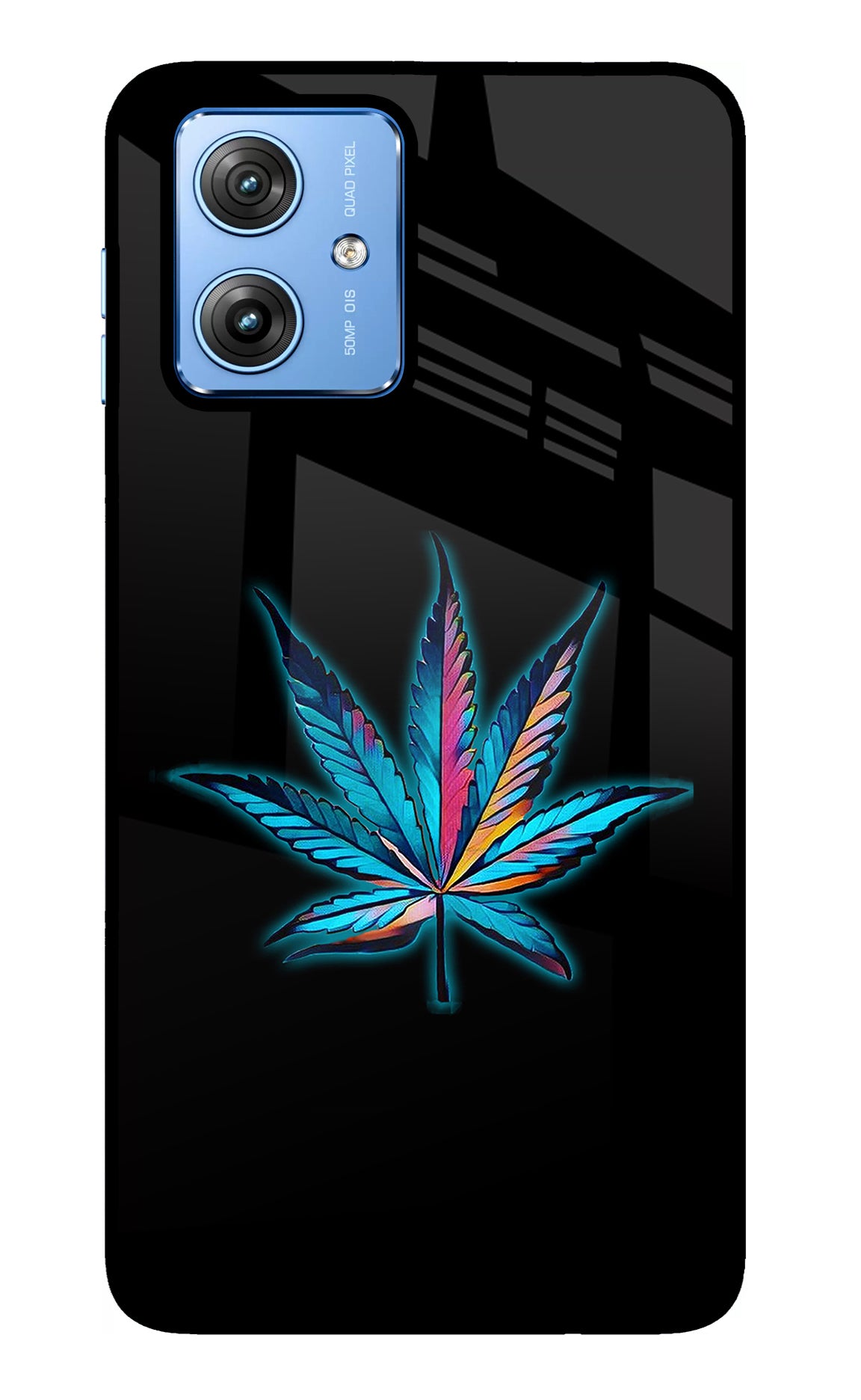 Weed Moto G64 5G Glass Case